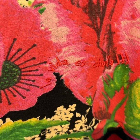 Desigual Cotton Dress Beautiful Wearable Art Size small - Picture 9 of 10